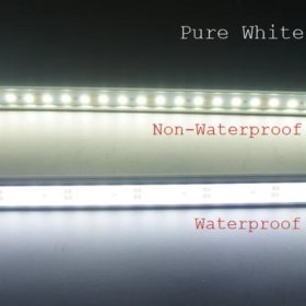 5 / 10 Pack SMD5630 Rigid LED Strip lighting 72LEDs per Meter with U Aluminum Shell