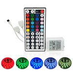 12V 5050LED RGB 44 KEY INFRAED IR REMOTE CONTROL STRIP LIGHT 150LEDS/METER 12V5050 LOW VOLTAGE HIGH BRIGHTNESS STRIP LIGHT 5M (16.4FT) 300LEDS 5050STRIP LIGHTSS