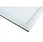 1'x1' (295x295mm) 12W LED Panel Light in 0.39'' (10mm) Thick White Trim Flat Sheet Panel Lighting Board Super Bright Ultra Thin Glare-Free