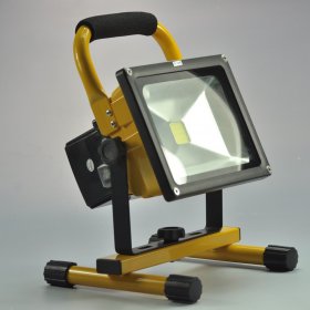 20W Portable LED Floodlights Rechargeable LED Work Light Waterproof Battery Floodlights