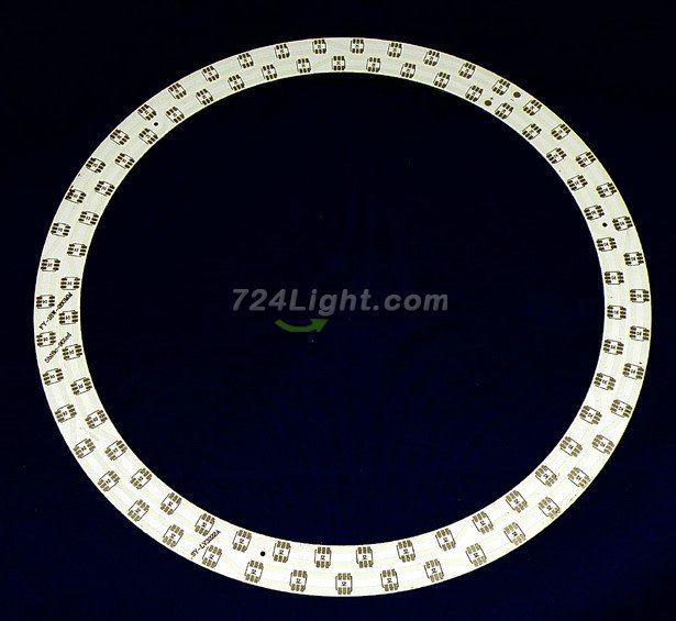 18W SMD5050 90LED Circular Aluminum Plate Outer Diameter 260mm Inner Diameter 220mm