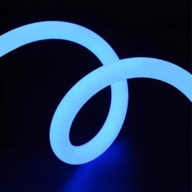 Dia.25mm (1'') 24VDC 360° NEON LED Light Strip, IP65 Waterproof LED Neon Light Flexible Strip Light