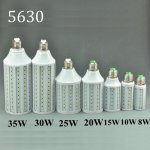 5630 8W Corn Light Bulb Lamp 10W 15W 20W 25W 30W 35W E27 High power Light Corn Lamp Bulb