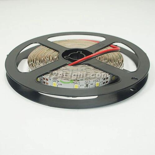 Red/Blue/Yellow/Green DC 12V Dimmable SMD2835-300 Flexible LED Strips 60 LEDs Per Meter 8mm Width LED Tape Light
