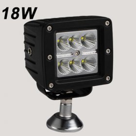 18W LED Work Light 6500K LED Light Bar IP68 CREE LED 1296Lumens Spot Flood Off Road Driving Light