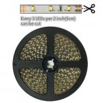 High CRI 90 LED Strips, Flexible 5M LED Strips, SMD2835-300 60 LEDs 1000LM Per Meter 8mm Wide Tape