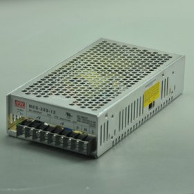 12V 200W MEAN WELL NES-200-12 LED Power Supply 12V 17A NES-200 NE Series UL Certification Enclosed Switching Power Supply