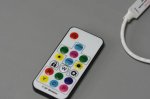 DC 5V-24V Mini Wireless 17 Keys RF Remote Controller with Lock Function 300 Kinds of Color Changes for WS2812 WS2811 SK6812 RGB LED Strip Light