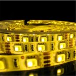 12V Dual White LED light Strip, 16.4FT/5Meter SMD5050-300 60 LEDs Per Meter 2 in 1 Color Temp-Adjustable Flexible LED Strip Light