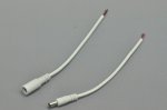 White DC Connector 22 AWG 16cm Female Male LED Power Supply DC Cable Cord For LED Strip Light