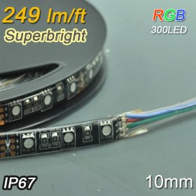 Brightest RGB LED Strip Lighting SMD5050 12V Multicolor Tape Lights 5 meter(16.4ft) 300LEDs