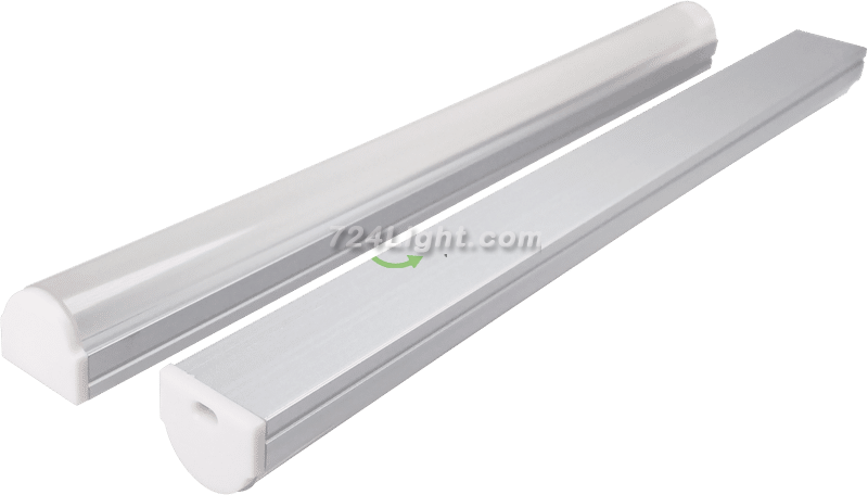 1708 with lens with PC spotless 12mm wide PCB line light hard light bar aluminum groove shell kit