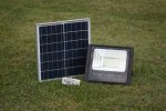 10-120W OutDoor Solar FloodLight 850-8800lum Bright 20hours LED FloodLight