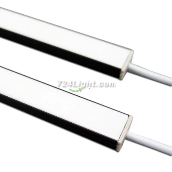 5 / 10 Pack 12V DC LED Surface Linear Profile LED Light Strip in Aluminum Profile with Cover for Under Cabinet Lighting
