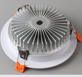 4 Pack RGBW Super Bright Modern Recessed LED Lighting 4W 12V White Round LED Embedded Panel Lights Aluminum Indoor Ceiling Downlight Hotel Lighting Bar Lighting Dancing Room Lighting Restaurant Lighting