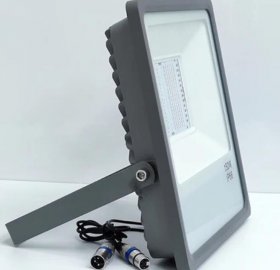 DMX512 RGB LED Flood Light 30W AC110-220V Outdoor IP66 LED WallWasher GREY Aluminum Case Tempering Glass Cover High Lumen Security Light,Tunnel Spotlight Garden Landscape Lawn Lamp