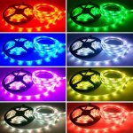 16.4FT/5Mtr 150LEDs RGB LED Strip Light Kit SMD5050 30LEDs/Mtr, WiFI Wireless, Smart APP controlled