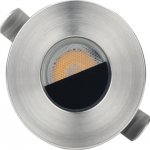 8pcs Pack 1W/3W DC12-24V IP67 LED Step Light Stainless Steel Inground LED Light with Anti-glare Half Moon Brushed Lens