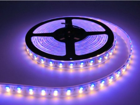 (image for) Article the LED lamp with 2835 + 5050 LED lamp belt RGBW Strip Light 12mm width 5meter(16.4ft)600LEDs