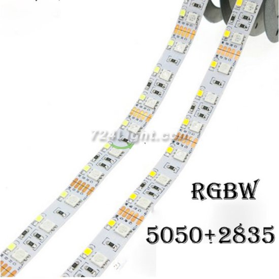 (image for) Article the LED lamp with 2835 + 5050 LED lamp belt RGBW Strip Light 12mm width 5meter(16.4ft)600LEDs