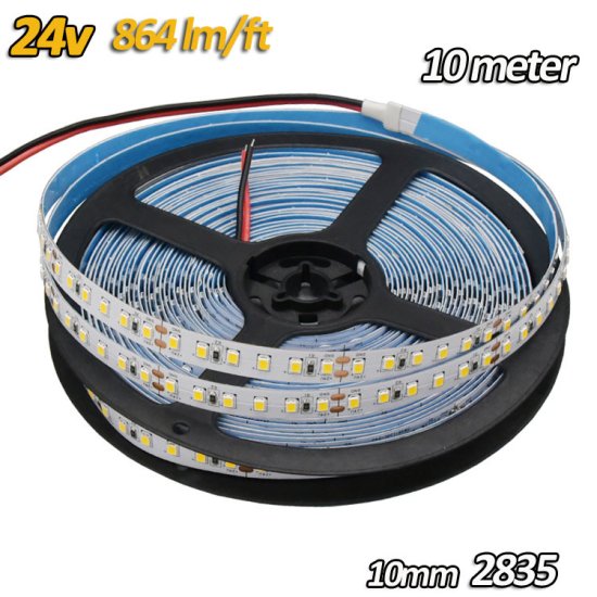 (image for) LED Strip Light SMD2835 Flexible 24V Strip Light 10 meter(32.8ft) 1200LEDs