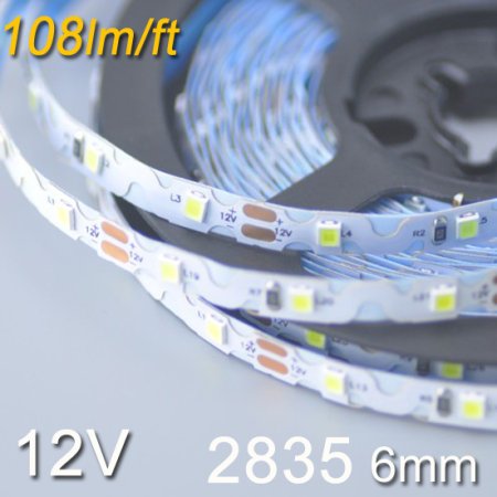 (image for) LED Strip Light SMD2835 Flexible 12V Strip Light 5 meter(16.4ft) 300LEDs