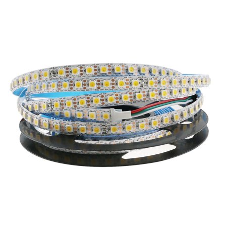 (image for) SK6812 BUILT-IN IC MONOCHROME WHITE/ WARM WHITE 5V 5050 LED 5m/16.4ft MARQUEE WITH 60LEDs/M SINGLE POINT SINGLE CONTROL