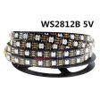 (image for) WS2812B SYMPHONY LED LIGHT STRIP 5V 60LIGHTS FULL COLOR LIGHT BAR 5050 LIGHT BEADS BUILT-IN IC COLORFUL SINGLE POINT SINGLE CONTROL FIEXIBLE LIGHT BAR