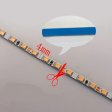 (image for) 4MM Wide SMD2835-600 120LEDs per Meter Purple-ish Pink 12V 16.4FT (5Meters) Roll LED Strip Non-waterproof