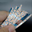 (image for) 4MM Wide SMD2835-600 120LEDs per Meter Purple-ish Pink 12V 16.4FT (5Meters) Roll LED Strip Non-waterproof