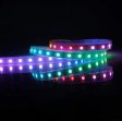 (image for) DC 5V SK6812 Individually Addressable LED Strip Light 5050 RGB 16.4 Feet (500cm) 60LED/Meter LED Pixel Flexible Tape White PCB