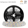(image for) 16.4FT 5Meter SMD5050 300LED 12V 60W True Color CRI95+ Full Spectrum Natural Light LED Strip Light