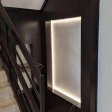 (image for) FCOB LED Strip 16.4FT/5M CRI90 480LEDs/m 12W/m 24V Dimmable LED Light Ribbon Indoor Use