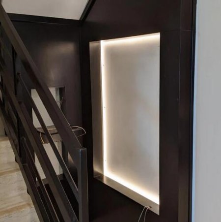 (image for) FCOB LED Strip 16.4FT/5M CRI90 480LEDs/m 12W/m 24V Dimmable LED Light Ribbon Indoor Use