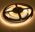 (image for) FCOB LED Strip 16.4FT/5M CRI90 480LEDs/m 12W/m 24V Dimmable LED Light Ribbon Indoor Use