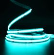 (image for) Multi-colors FCOB LED Strip 16.4FT/5M Dot Free 432LEDs/M 10W/M 12V RGB LED Light Tape