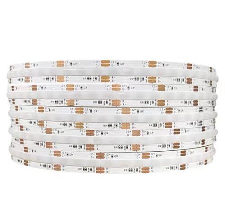 (image for) Multi-colors FCOB LED Strip 16.4FT/5M Dot Free 576LEDs/M 14W/M 12V RGB LED Light Tape