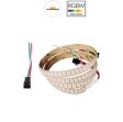 (image for) DC 5V SK6812 Individually Addressable LED Strip Light 5050 RGBW 6.6 Feet (200cm) 144LED/Meter LED Pixel Flexible Tape White PCB