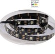 (image for) DC12V SK6812 Individually Addressable LED Strip Light 5050 RGBW 16.4 Feet (500cm) 30LED/Meter LED Pixel Flexible Tape Black PCB