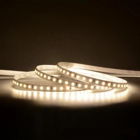 (image for) 16.4FT (5Meters) 24VDC Chasing LED Light Strip Kit w/ SMD2835 120LEDs 12Watt per Meter Flex LED Tape and Mini Inline Controller