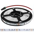 (image for) DC12V SMD2835-300-IR InfraRed 850nm/940nm IR LED Strip, 60LEDs 12W Per Meter Flex LED Tape