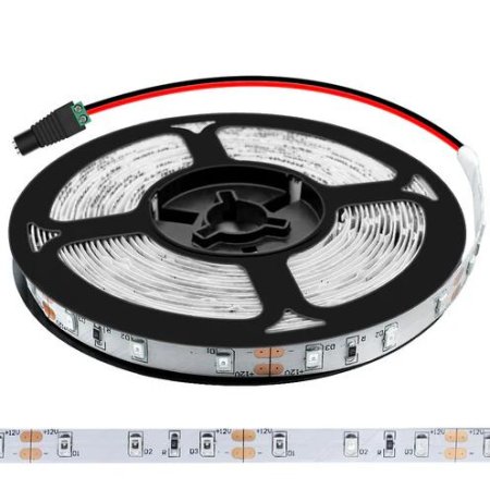 (image for) DC12V SMD2835-300-IR InfraRed 850nm/940nm IR LED Strip, 60LEDs 12W Per Meter Flex LED Tape