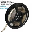 (image for) 12V Red/Blue/Green/Yellow Dimmable LED Strip Light 15mm Double Row SMD3528-1200 1200LM 240 LEDs/Mtr