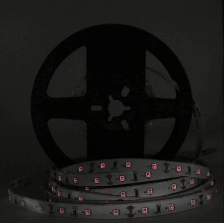 (image for) DC12V SMD3528-300-IR InfraRed 850nm, 940nm IR LED Strip Lighting, 60LEDs 4.8W Per Meter LED Tape