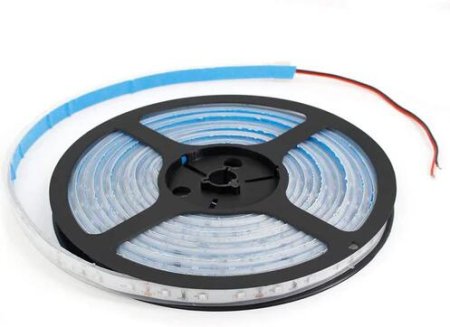 (image for) 12V Dimmable SMD3528-300 Flexible LED Strips 60 LEDs Per Meter 8mm Width 300lm Per Meter