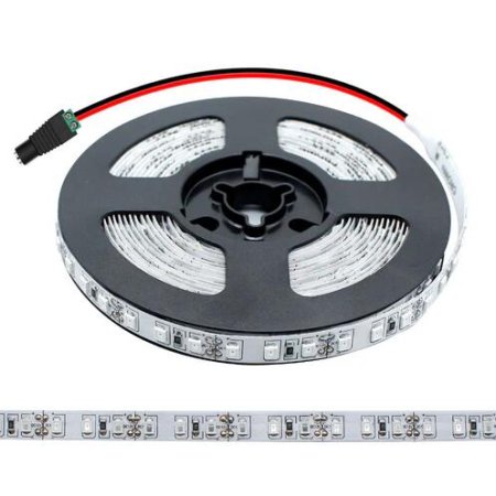 (image for) 365nm 370nm SMD3528-600 12V 4A 48W UV LED Strip Light Ideal for Curing Currency Validation