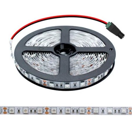 (image for) 365nm 370nm SMD5050-300 12V 6A 72W UV LED Strip Light for Curing, Currency Validation