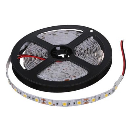 (image for) DC 12V Dimmable SMD5050-300 Flexible LED Strips 60 LEDs Per Meter 10mm Width 900lm Per Meter
