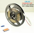 (image for) 12V Dimmable SAMSUNG SMD5630-300 Flexible LED Strips 60 LEDs Per Meter 10mm Width 1200lm Per Meter