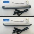 (image for) 10W 12.6inches T8 LED UV 385-400nm Black Light Strip, LED Tube Light for Bedroom Halloween Decorations and Christmas Party, Fun Atmosphere, Black Light Poster 6ft Power Cord with Built-in ON/Off Switch